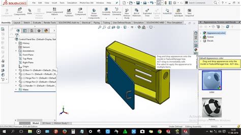 how to design open metal box in solidworks|solidworks sheet metal tool.